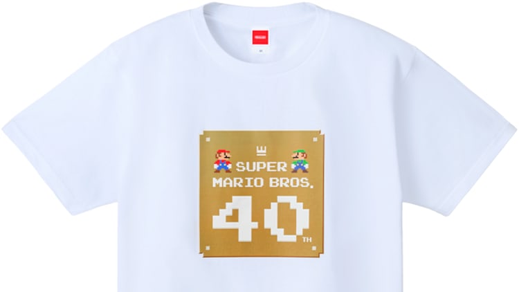 Super Mario Bros.™ 40th Anniversary T-Shirt - White - Nintendo